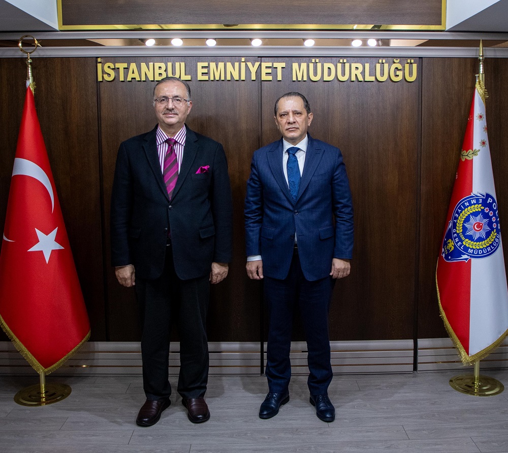 Sn. Kaymakamımız Bekir DINKIRCI İl  Emniyet Müdürü Selami YILDIZ’ı ziyaret ettiler.